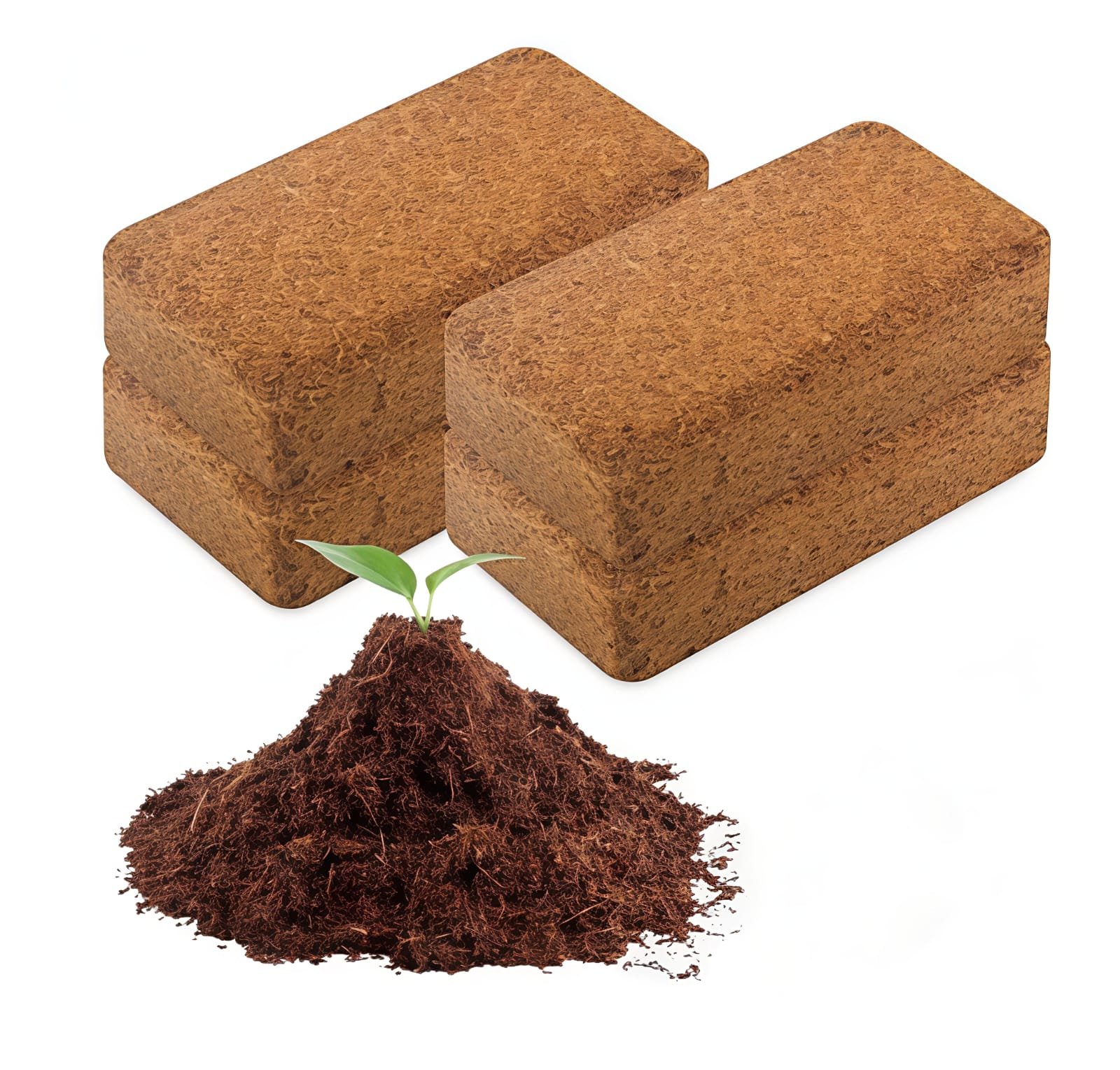 Pith briquettes 650 grams